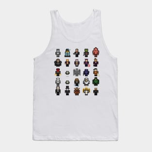 Who Pixels Tank Top